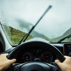 mileage driving hands on wheel