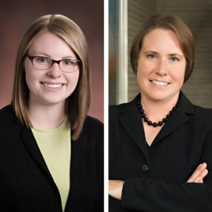 Rachel Steinke and Jill Wrensch