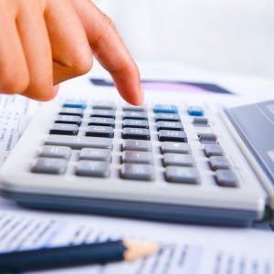 using calculator